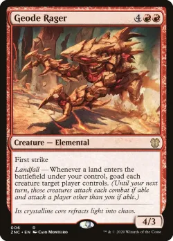Geode Rager #6 · Magic: The Gathering