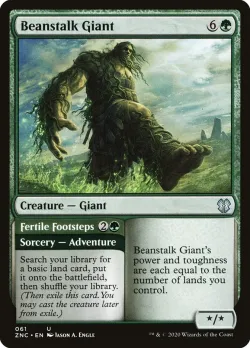 Beanstalk Giant // Fertile Footsteps #61 · Magic: The Gathering