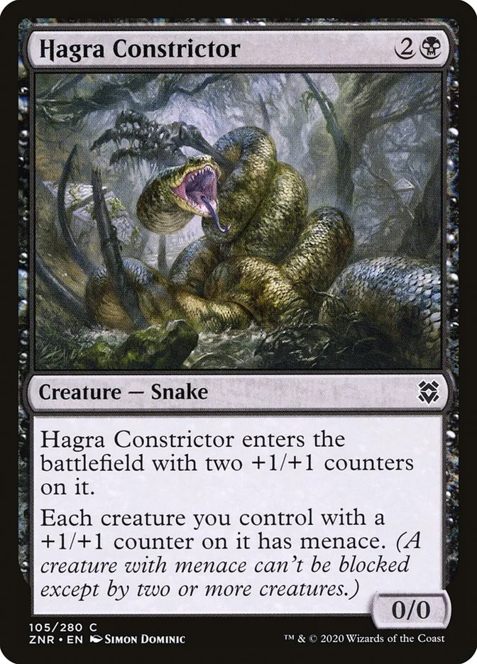 Hagra Constrictor 「ZNR/105」「EN」