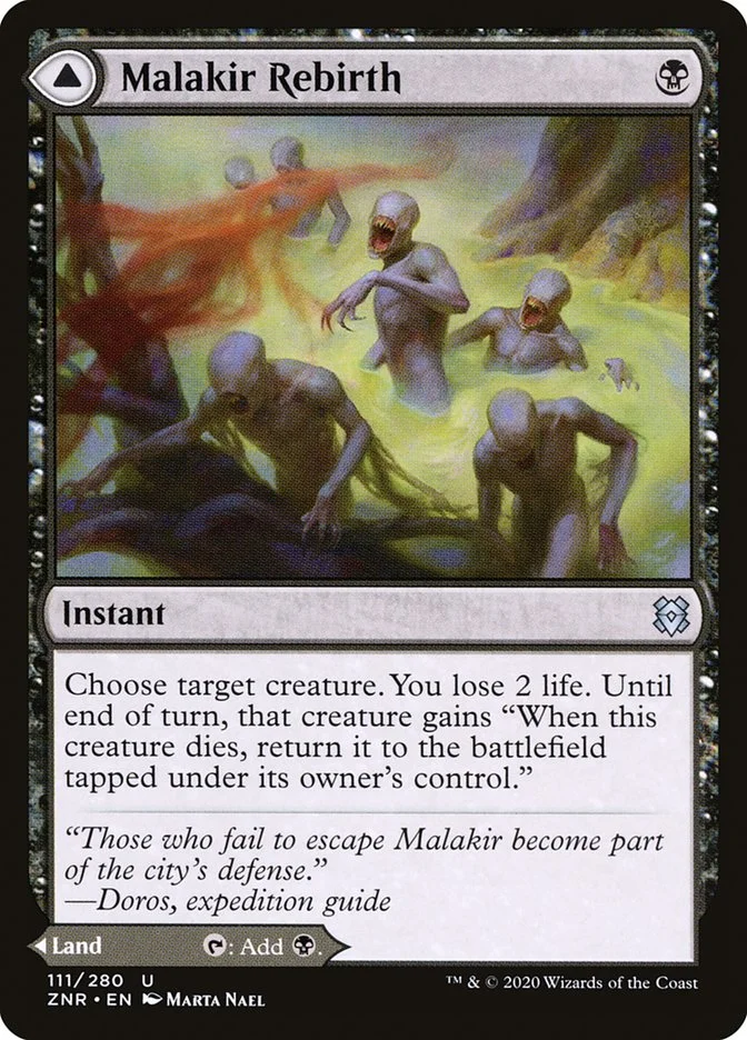 Malakir Rebirth // Malakir Mire 「ZNR/111」「EN」