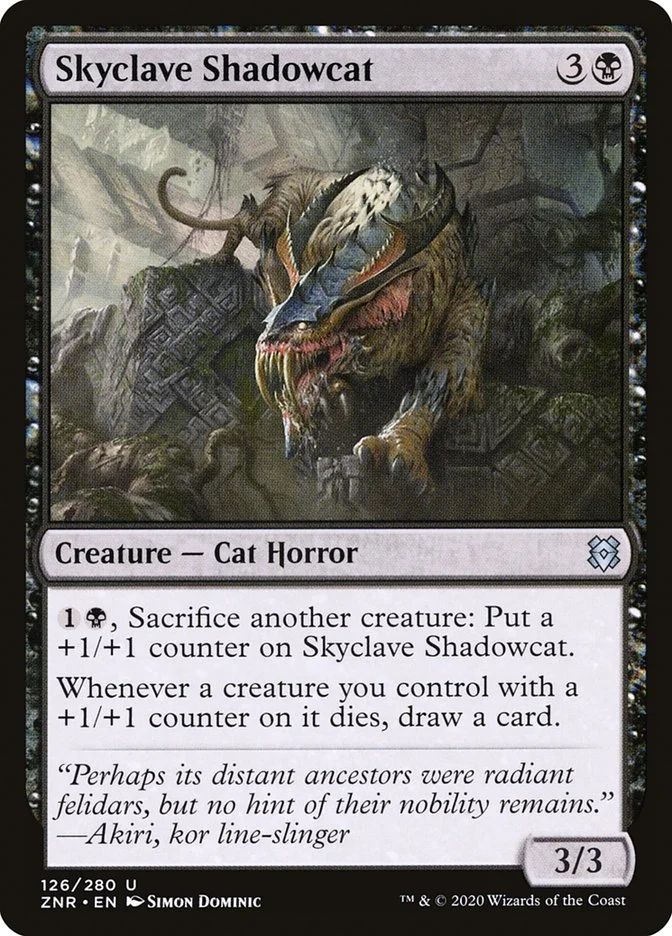 Skyclave Shadowcat 「ZNR/126」「EN」