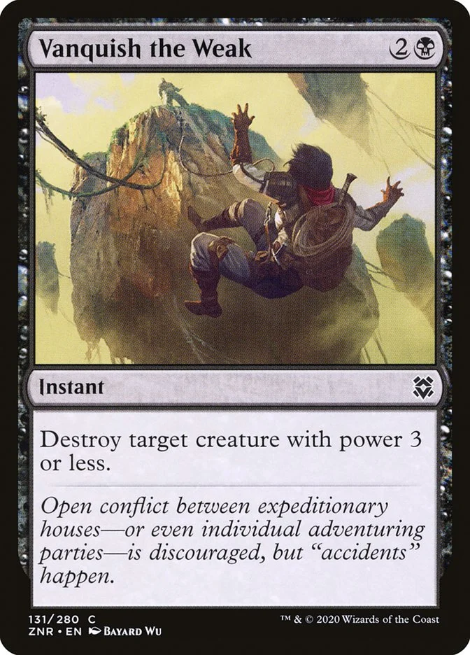 Vanquish the Weak 「ZNR/131」「EN」
