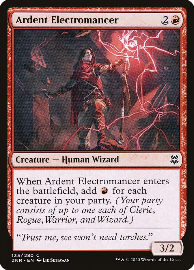 Ardent Electromancer 「ZNR/135」「EN」