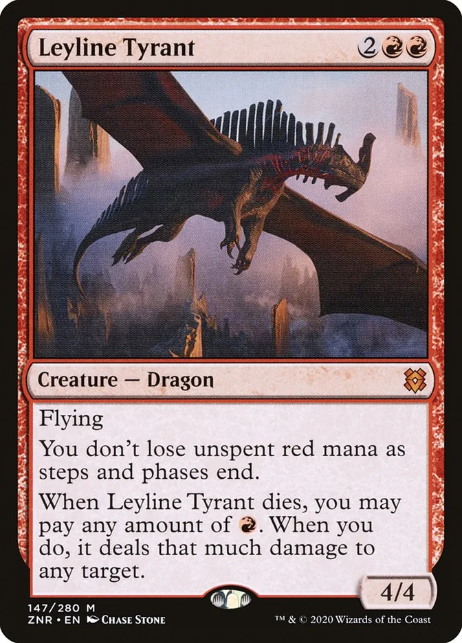Leyline Tyrant 「ZNR/147」「EN」