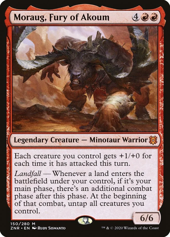 Moraug, Fury of Akoum 「ZNR/150」「EN」