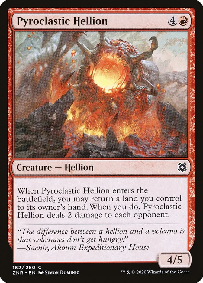 Pyroclastic Hellion 「ZNR/152」「EN」
