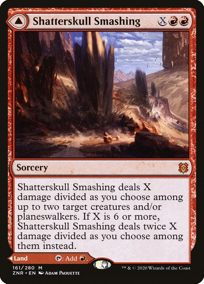 Shatterskull Smashing // Shatterskull, the Hammer Pass 「ZNR/161」「EN」