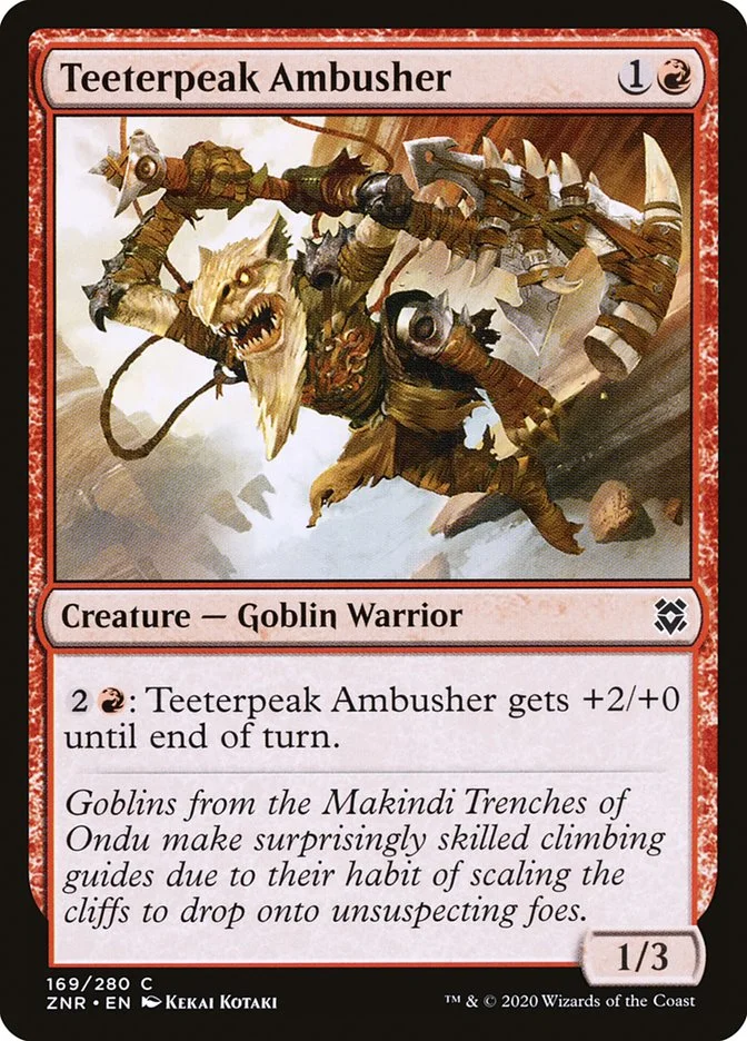 Teeterpeak Ambusher 「ZNR/169」「EN」
