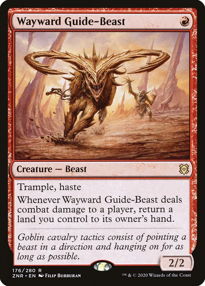 Wayward Guide-Beast 「ZNR/176」「EN」