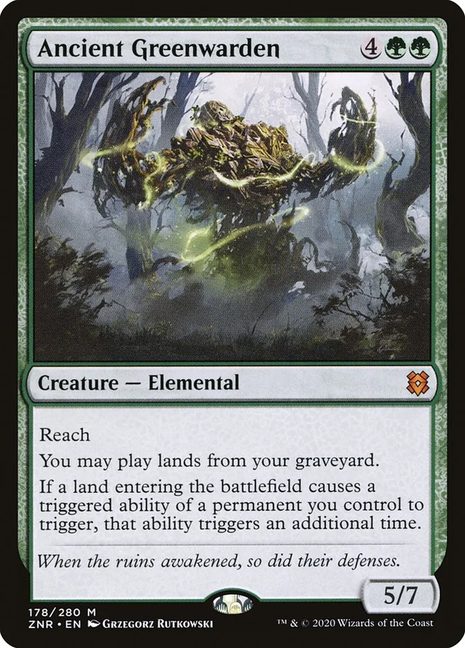 Ancient Greenwarden 「ZNR/178」「EN」