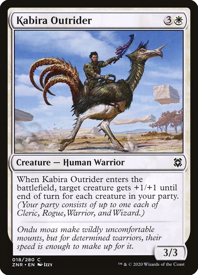 Kabira Outrider 「ZNR/18」「EN」