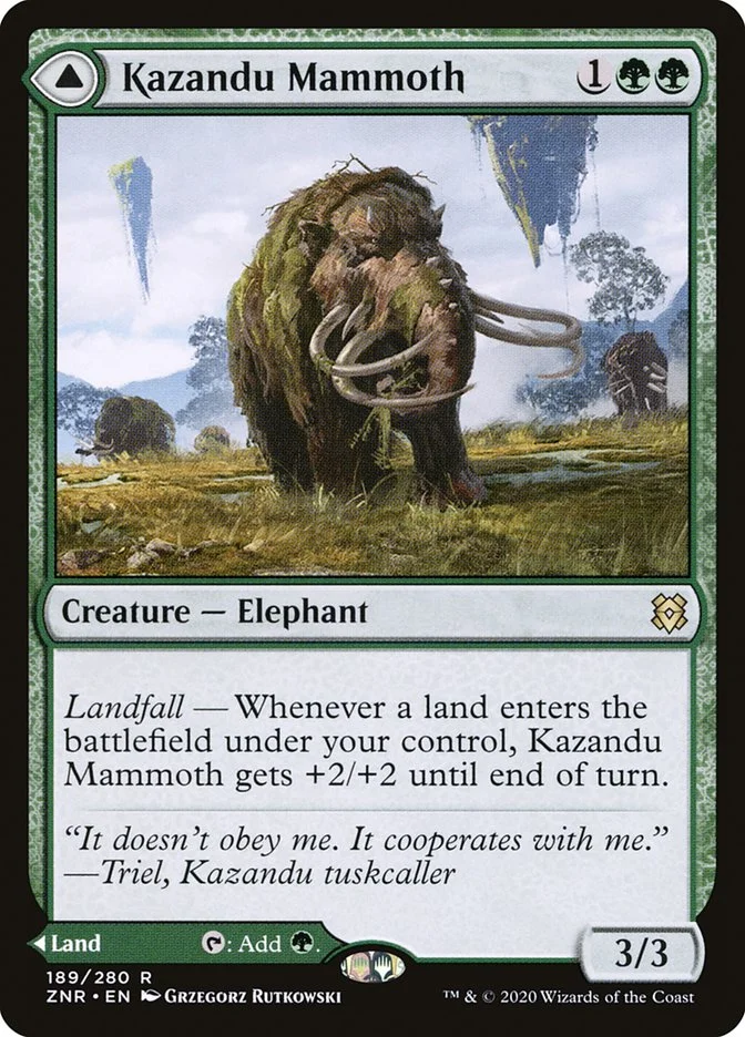 Kazandu Mammoth // Kazandu Valley 「ZNR/189」「EN」