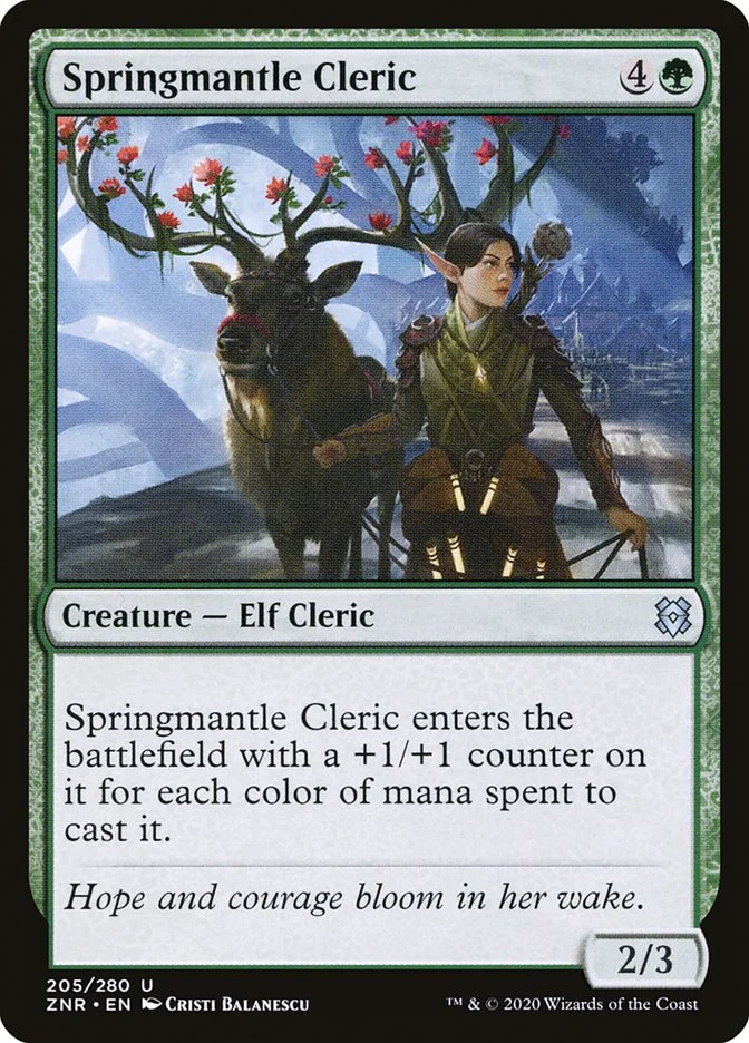 Springmantle Cleric 「ZNR/205」「EN」
