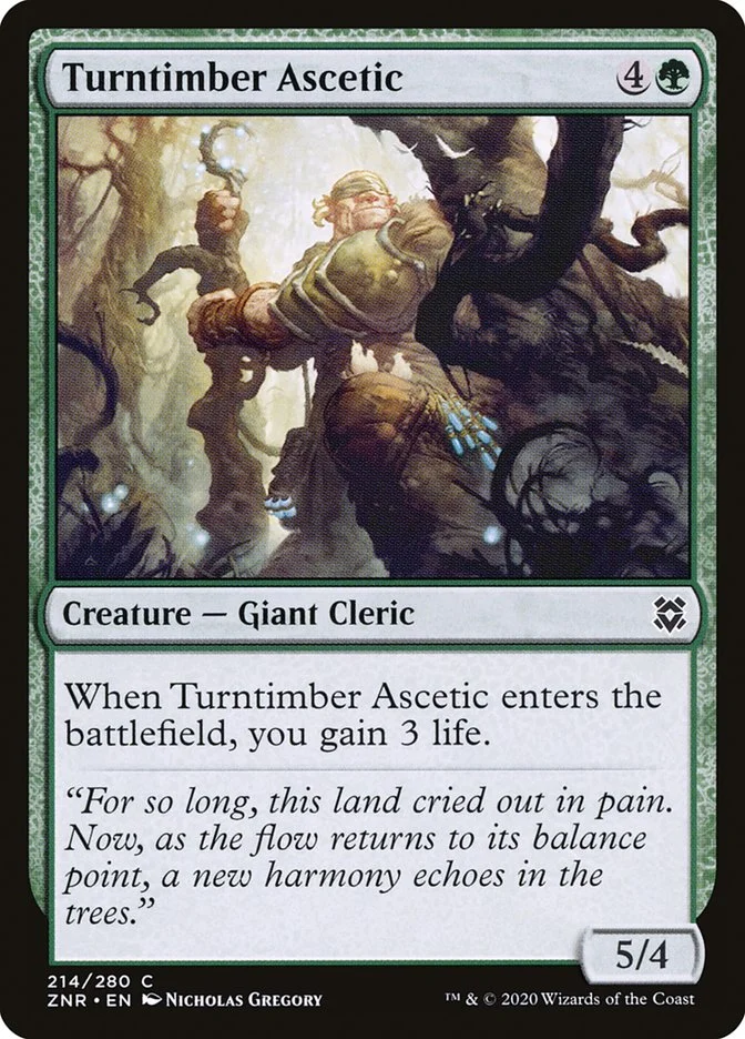 Turntimber Ascetic 「ZNR/214」「EN」