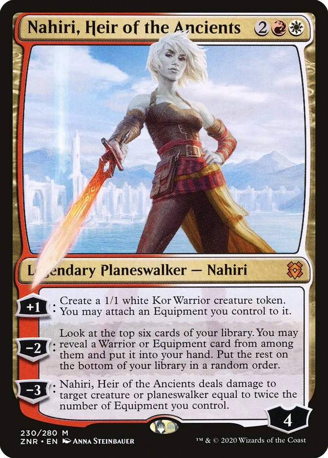 Nahiri, Heir of the Ancients 「ZNR/230」「EN」