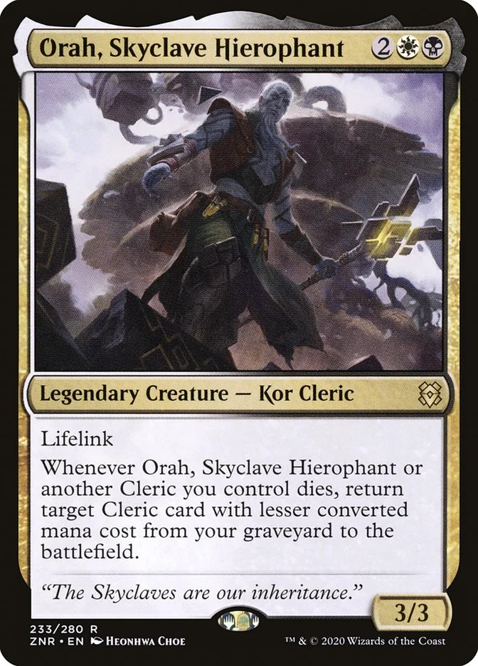 Orah, Skyclave Hierophant 「ZNR/233」「EN」