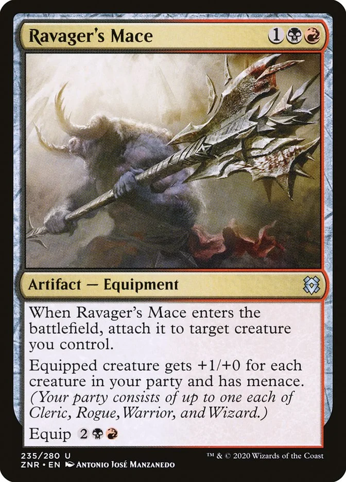 Ravager's Mace 「ZNR/235」「EN」