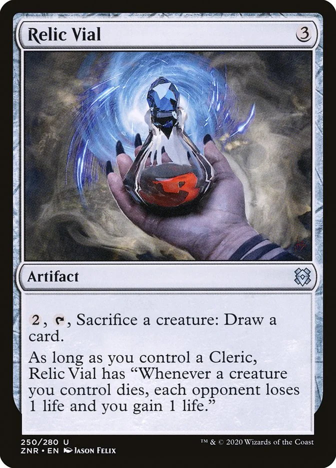 Relic Vial 「ZNR/250」「EN」