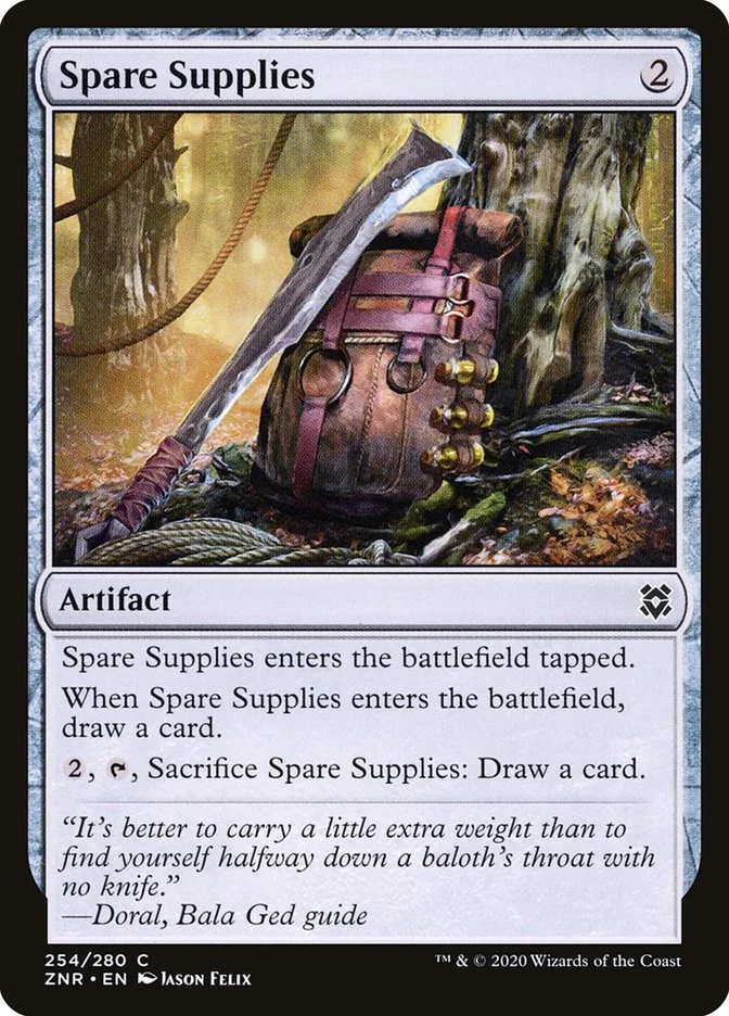 Spare Supplies 「ZNR/254」「EN」