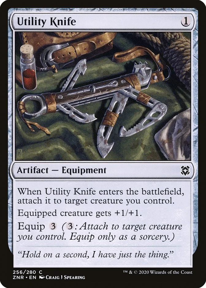 Utility Knife 「ZNR/256」「EN」
