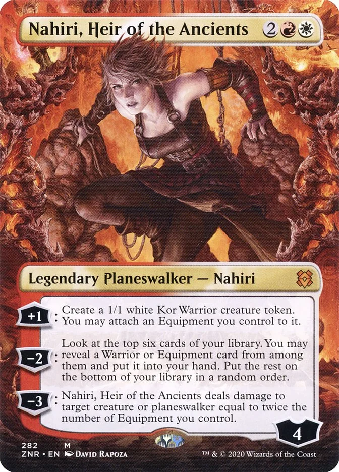 Nahiri, Heir of the Ancients 「ZNR/282」「EN」