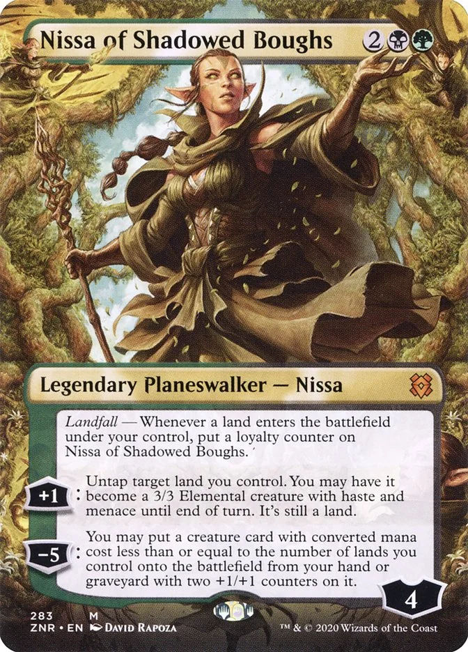 Nissa of Shadowed Boughs 「ZNR/283」「EN」