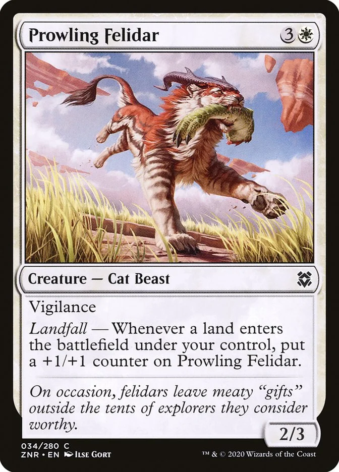 Prowling Felidar 「ZNR/34」「EN」
