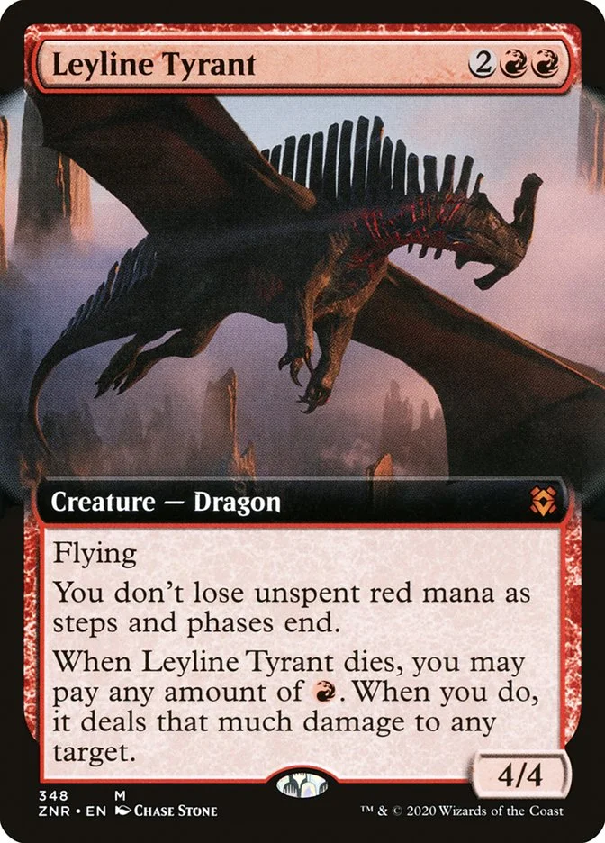 Leyline Tyrant 「ZNR/348」「EN」