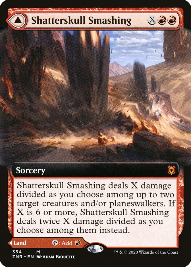Shatterskull Smashing // Shatterskull, the Hammer Pass 「ZNR/354」「EN」