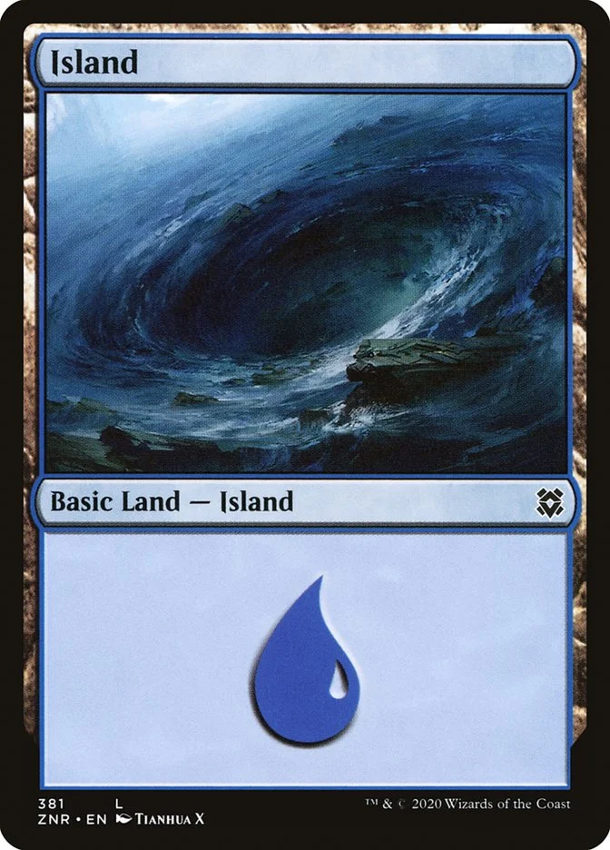 Island 「ZNR/381」「EN」