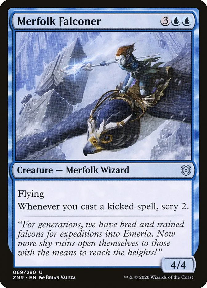 Merfolk Falconer 「ZNR/69」「EN」