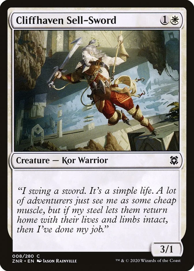 Cliffhaven Sell-Sword 「ZNR/8」「EN」