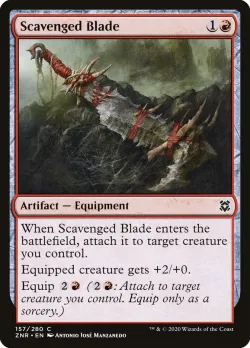 Scavenged Blade #157 · Magic: The Gathering