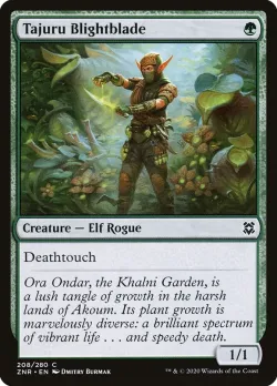 Tajuru Blightblade #208 · Magic: The Gathering