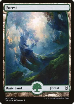 Forest #280 · Magic: The Gathering