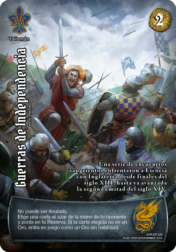 Guerras de independencia 「acero-207」 (ES)