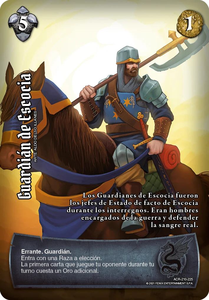 Guardián de Escocia 「acero-210」 (ES)