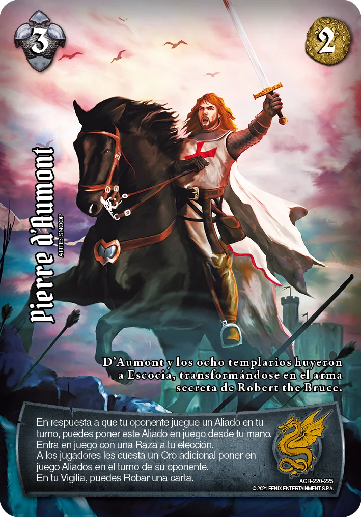 Pierre d'Aumont 「acero-220」 (ES)