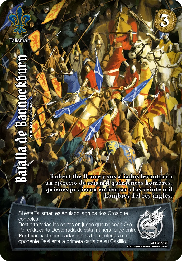Batalla de Bannockburn 「acero-221」 (ES)