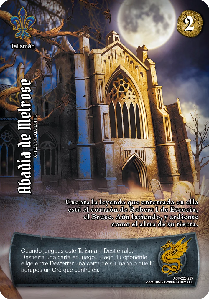 Abadía de Melrose 「acero-225」 (ES)