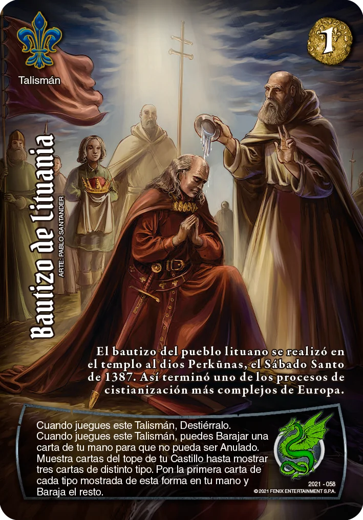 Bautizo de Lituania 「ACR-245」「ES」