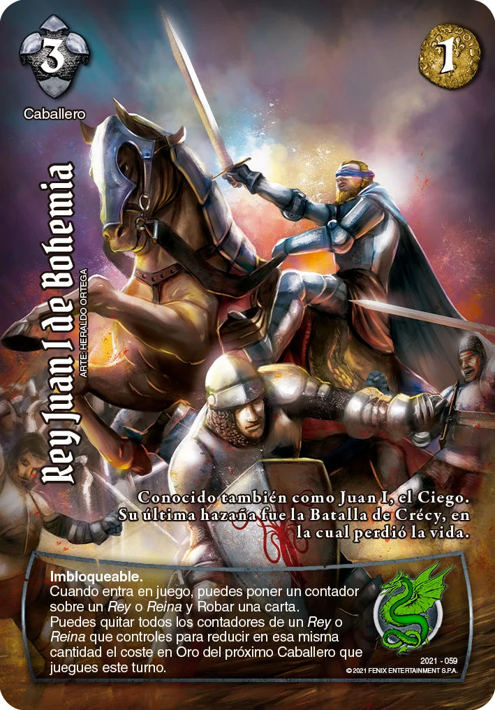 Rey Juan I de Bohemia 「ACR-246」「ES」