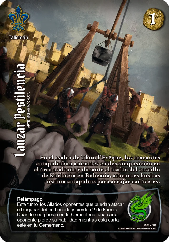 Lanzar Pestilencia 「acero-251」 (ES)