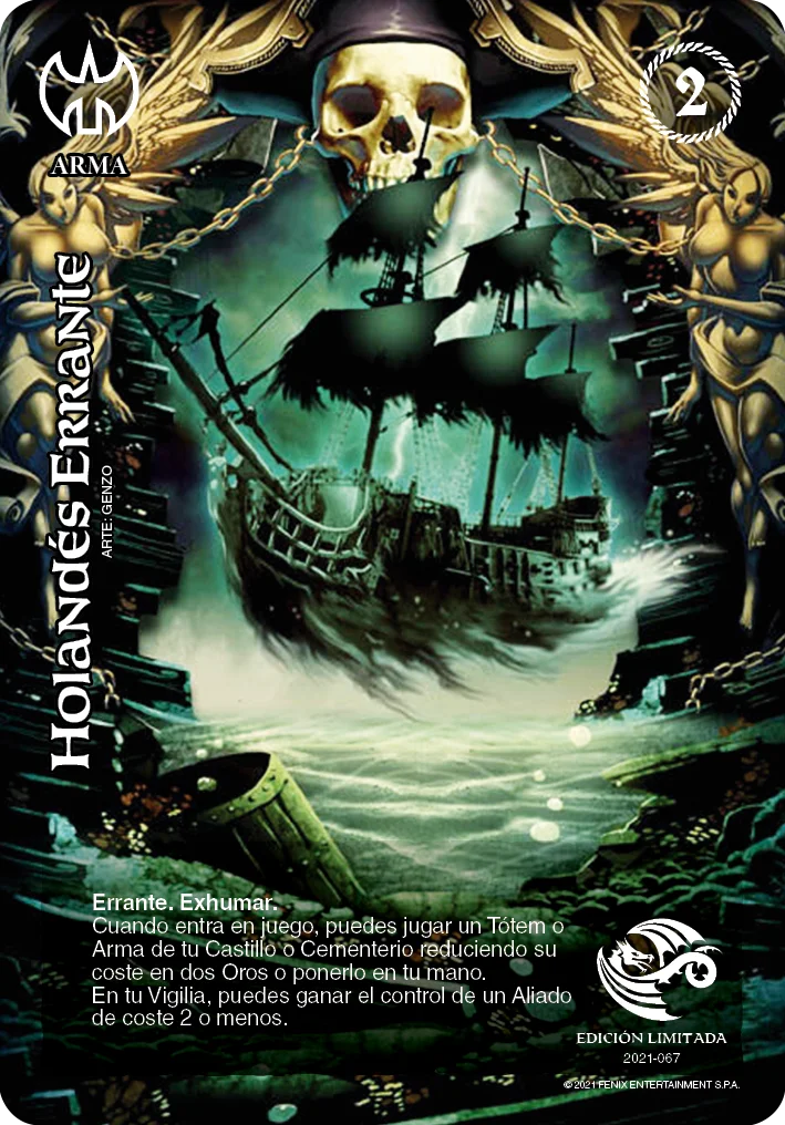 Holandés Errante 「acero-260」 (ES)