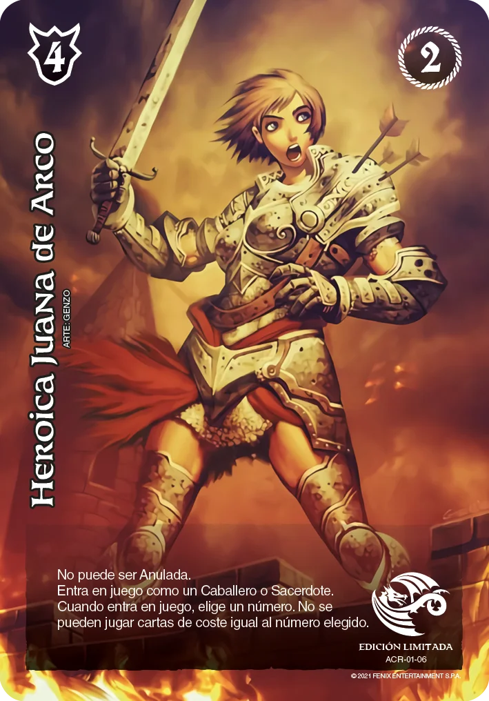 Heroica Juana de Arco 「acero-265」 (ES)