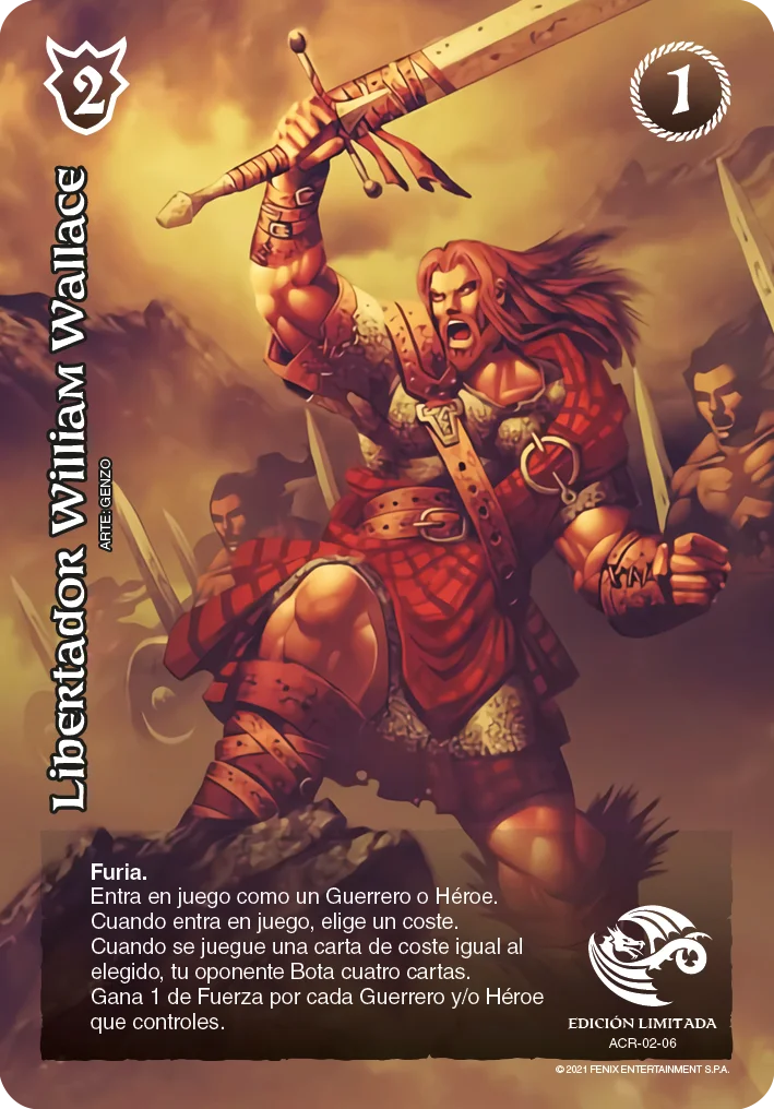 Libertador William Wallace 「acero-266」 (ES)