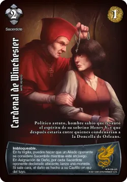 Cardenal de Winchester #036 · Mitos y Leyendas