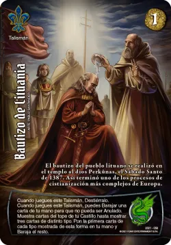 Bautizo de Lituania 「ACR-245」「ES」