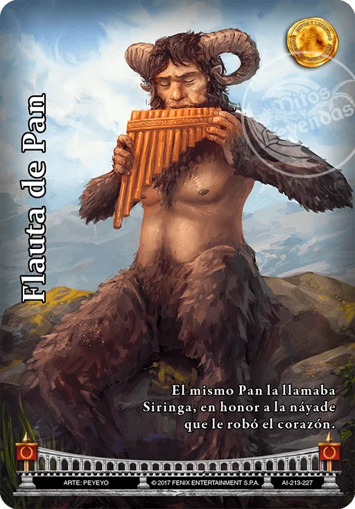 Flauta de pan 「aguila-imperial-222」 (ES)