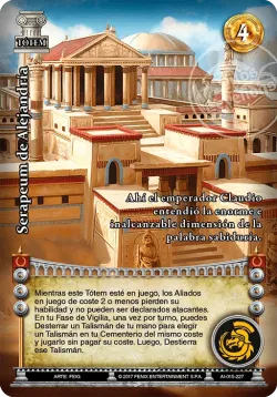 Serapeum de Alejandría #024 · Mitos y Leyendas